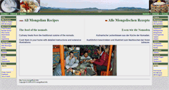 Desktop Screenshot of mongolfood.info